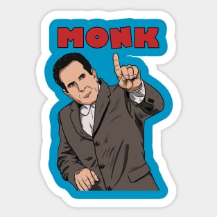 Adrian Monk Sticker